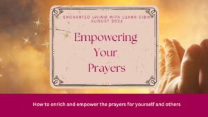 Empowering your Prayers Aug 2026